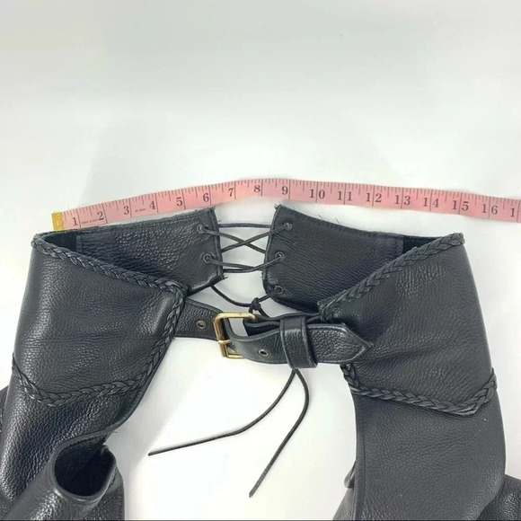 Fox Creek Leather Mens XSmall, Womens Small motorcycle Chaps - Picture 12 of 12